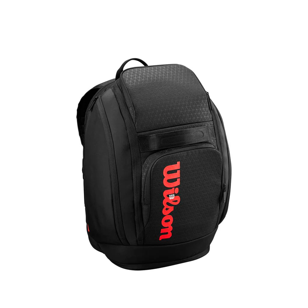 Wilson CLASH V3 BACKPACK BLACK/Infrared