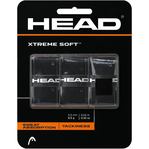 Head XtremeSoft Overgrip 3 pack (Multiple Colours Avail.)