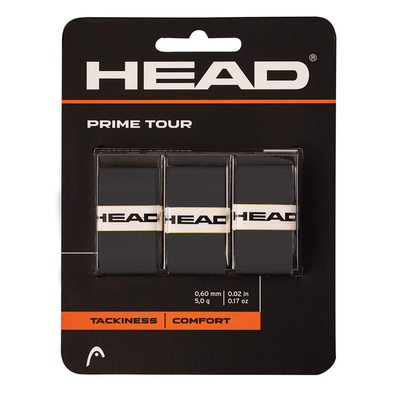 Head Prime Tour Overgrip 3 Pack (Multiple Colours Avail.)