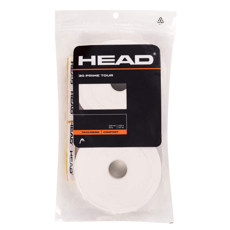 Head Prime Tour 30 pcs Pack Overgrip White