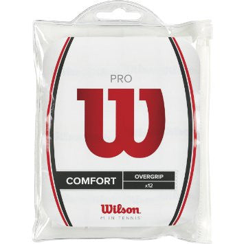 Wilson Pro Overgrip 12 Pack White